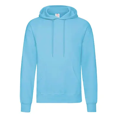 Blue Men's Hooded Sweat Fruit of the Loom