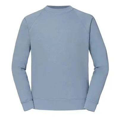 Błękitna bluza męska Raglan Sweat Fruit of the Loom