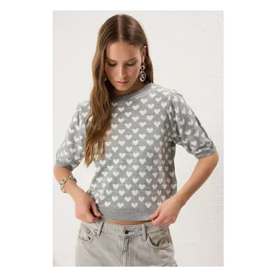 Trendyol Gray Knitwear Sweater