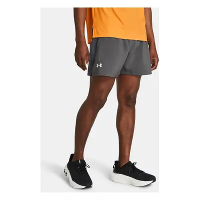 Pánské kraťasy Under Armour UA LAUNCH 5'' SHORTS-GRY - Pánské