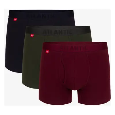 Pánské boxerky ATLANTIC 3Pack - vícebarevné