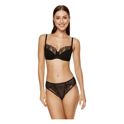 Gorteks Madame embroidered panty blac