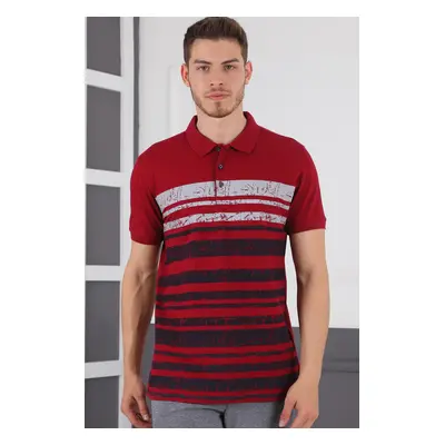 T0453 DEWBERRY DIO RISE MEN'S T-SHIRT-BURGUNDY