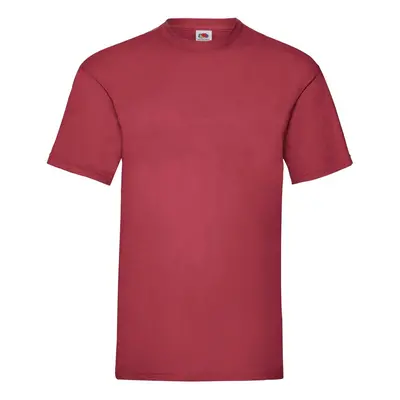 Men's Red T-shirt Valueweight Fruit of the Loom