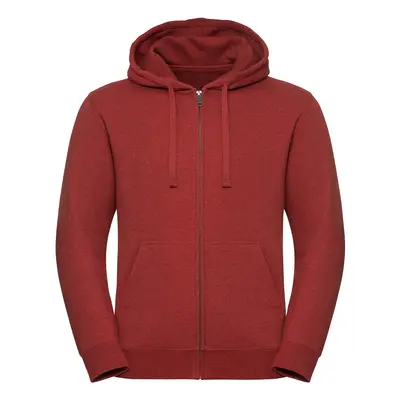 Men's Authentic Melange Zipped Hooded Sweat Russell