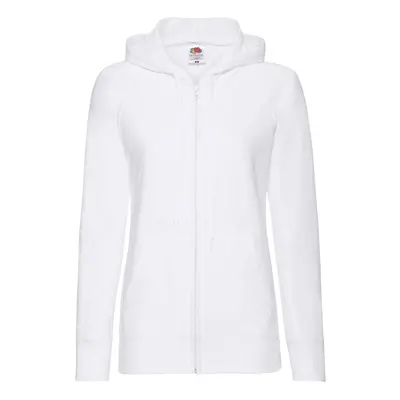 Lightweight Women's Hoodie Lightweight Zip Thru Hooded Sweat 80/20 240g