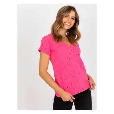 T-shirt-FA-TS-6967.77P-dark pink