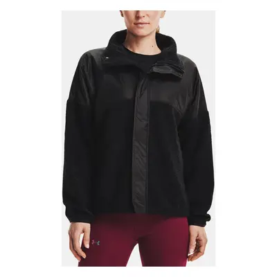 Under Armour Bunda UA Mission Boucle Swacket-BLK - Dámské