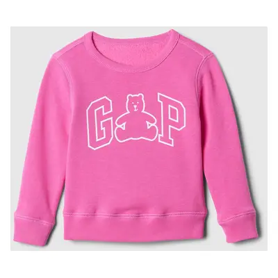 GAP Baby mikina s logem - Holky