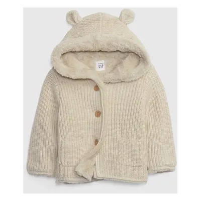 GAP Baby svetr sherpa bear - Kluci