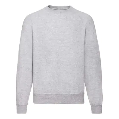 Szara bluza męska Raglan Sweat Fruit of the Loom