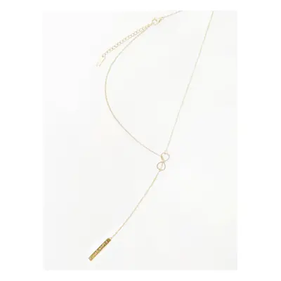 Gold necklace Yups dbi0473. R06