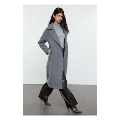 Trendyol Grey Oversize Coat