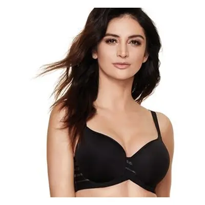 Gorteks Luna smooth padded bra black