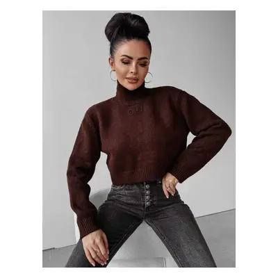 Brown turtleneck LEILA OLAVOGA