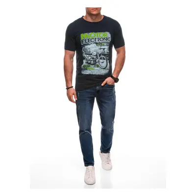 Edoti Men's printed t-shirt