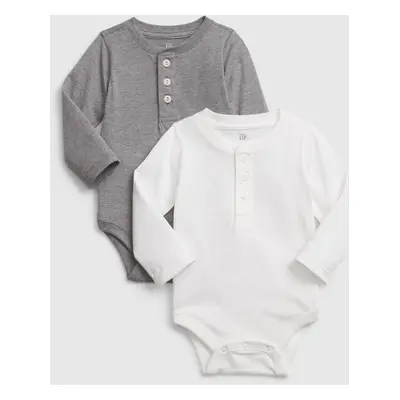 GAP Baby body henley, kusy - Kluci