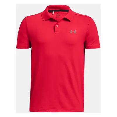 Under Armour Tričko UA Performance Polo-RED - Kluci