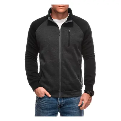 Edoti Men's hoodless sweatshirt