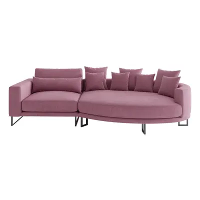 Livetastic POHOVKA BIG SOFA, textil, magenta