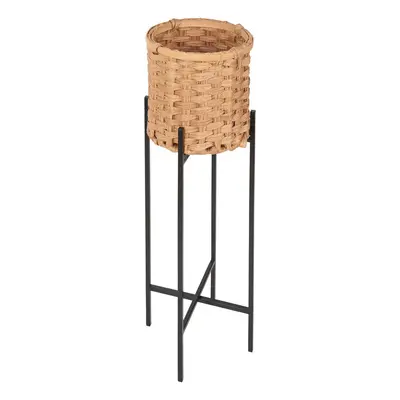 Ambia Home KVĚTINÁČ dřevo, kov, plast, 25/70 cm