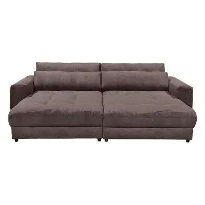 MID.YOU POHOVKA BIG SOFA, textil, kompozitní dřevo, mokka