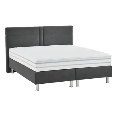 Beldomo - Sleep POSTEL BOXSPRING, 180/200 cm, textil, antracitová