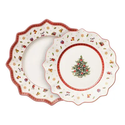 Villeroy & Boch SADA MĚLKÝCH TALÍŘŮ, keramika, 29+14 cm