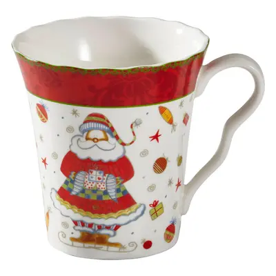 X-Mas HRNEK NA KÁVU porcelán (new bone china)