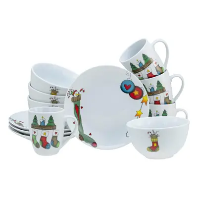 Creatable SNÍDAŇOVÁ SOUPRAVA, porcelán