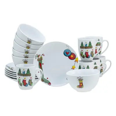 Creatable SNÍDAŇOVÁ SOUPRAVA, porcelán