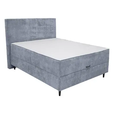 Hom`in POSTEL BOXSPRING, dřevo, textil, kompozitní dřevo, tmavě šedá