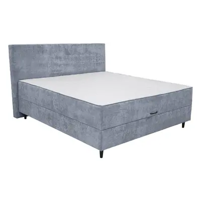 Hom`in POSTEL BOXSPRING, dřevo, textil, kompozitní dřevo, tmavě šedá