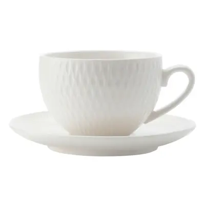 Maxwell & Williams ŠÁLEK A PODŠÁLEK NA ESPRESSO porcelán