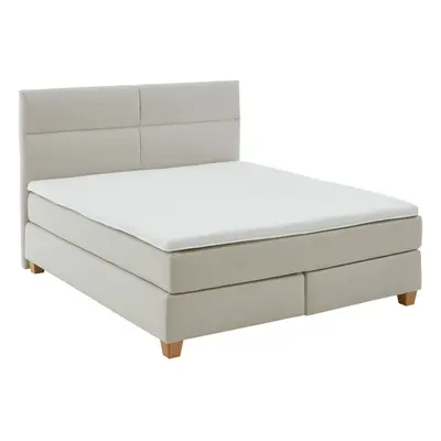 Beldomo - Sleep POSTEL BOXSPRING, 180/200 cm, textil, béžová