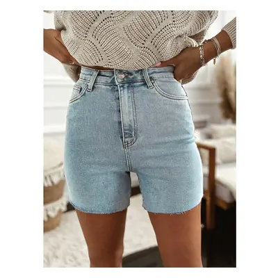 Basic denim šortky