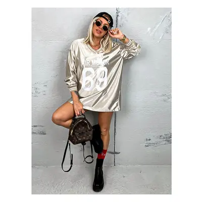 Oversized top s dlhým rukávom JANISE