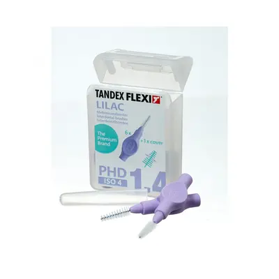 Tandex Flexi mezizubní kartáčky kónické 1,4 mm (lila), 6ks