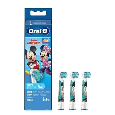 Oral-B Kids EB10-3 Extra soft náhradní hlavice Mickey, 3ks