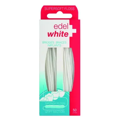 EdelWhite Super Floss zubní nit, 50ks