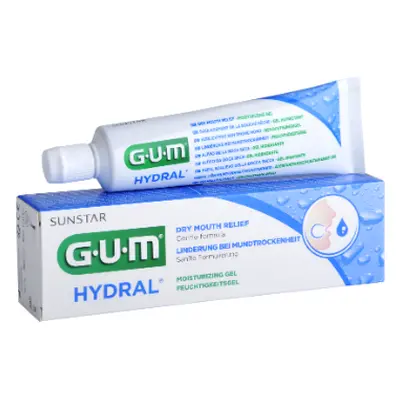 GUM Hydral zvlhčující zubní gel, 50 ml