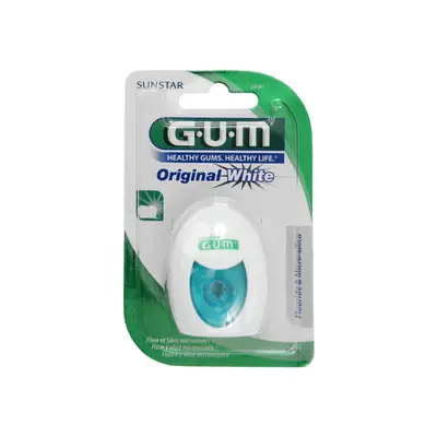 GUM Original White bělící zubní nit, 30m