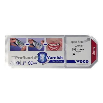 VOCO Profluorid® Varnish jednorázové štětečky (třešeň) 50 x 0,40ml