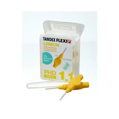 Tandex Flexi mezizubní kartáčky 1,1mm (žluté), 6ks