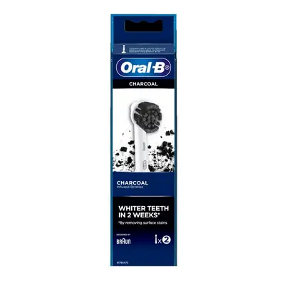 Oral-B PureClean Charcoal náhradní hlavice s čeným uhlím, 2ks