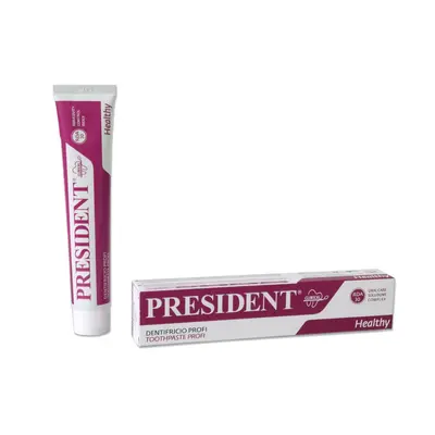 PresiDENT Healthy antibakteriální zubní pasta 0,2% CHX, 75ml