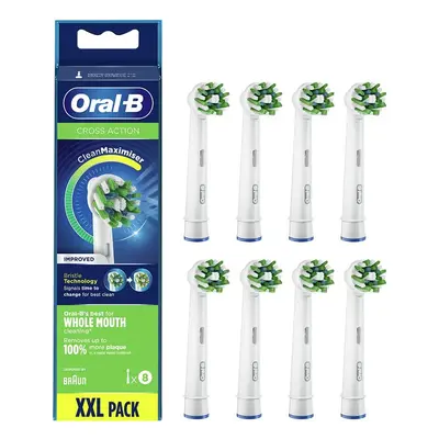 Oral-B Cross Action CleanMaximiser EB 50RB-8 náhradní kartáčky, 8ks