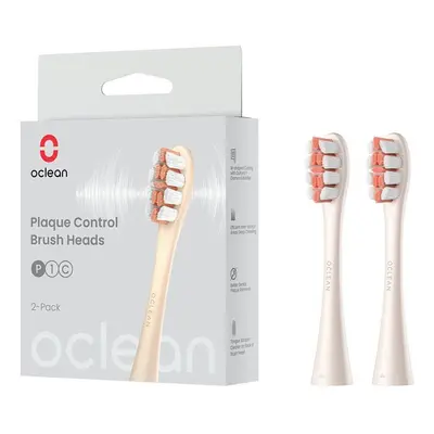 Oclean Plaque Control náhradní hlavice Medium (zlatá), 2ks