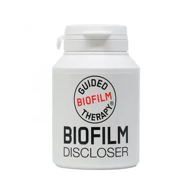 BIOFILM Discloser peletky na obarvení plaku, 250ks