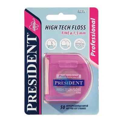 PresiDENT Professional Superfloss zubní nit, 50ks